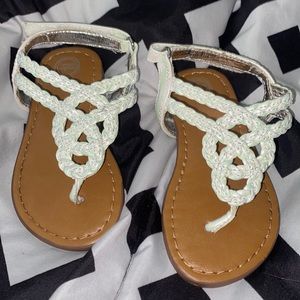 Laced sandals